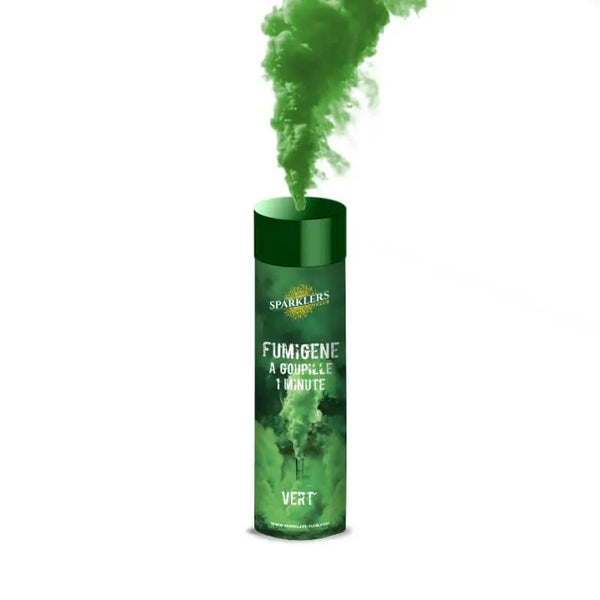 Fumigène à main Goupille 1 minute Vert