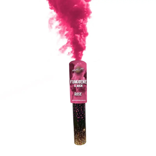 Fumigène à mains 45 secondes rose